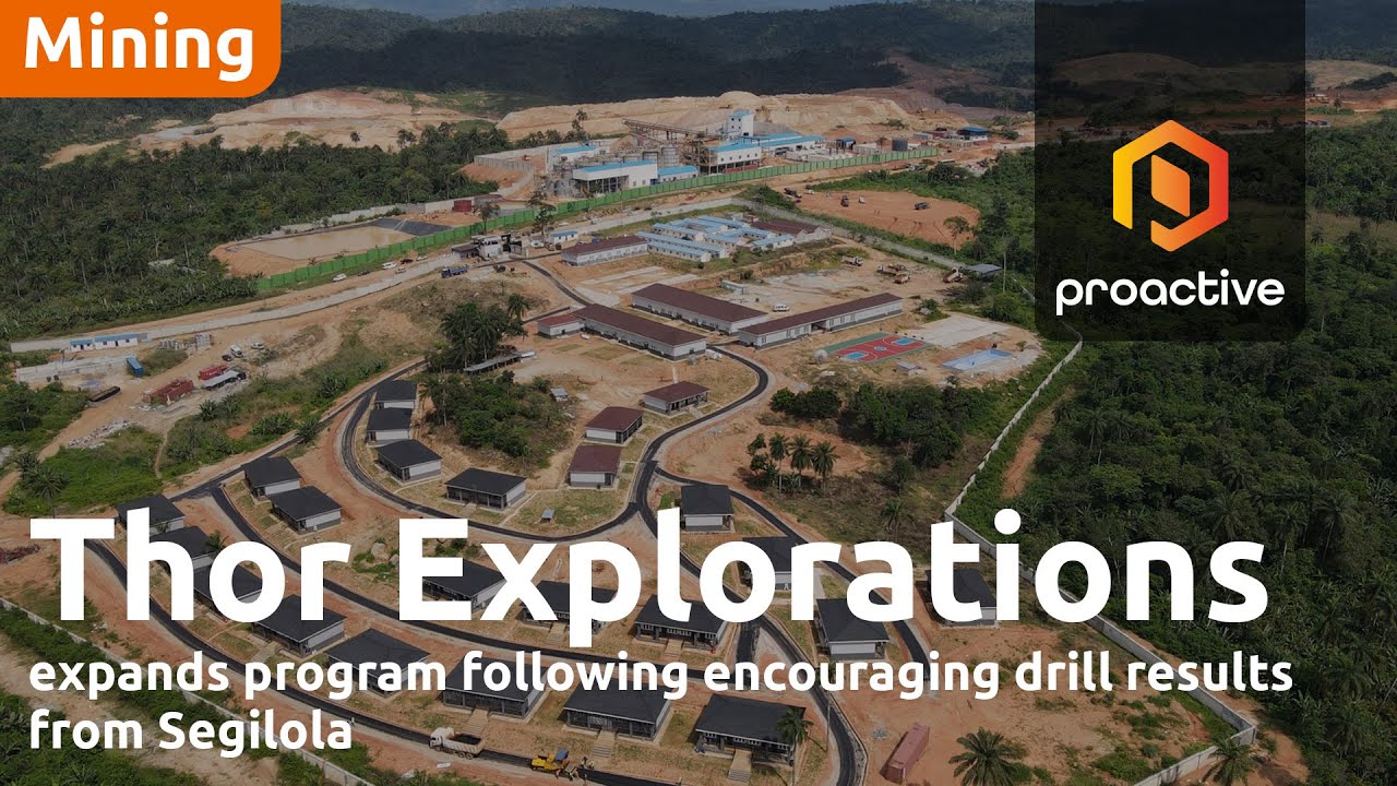 Thor Explorations expands program following encouraging drill results from Segilola