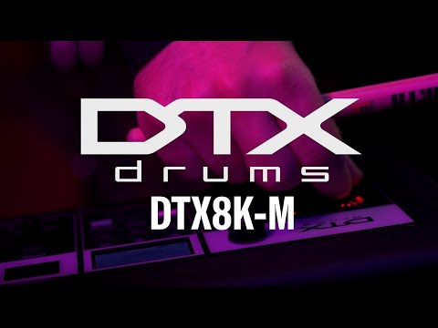 Yamaha DTX8K-MBF Electronic Mesh Drum Set - Black Forest image 8