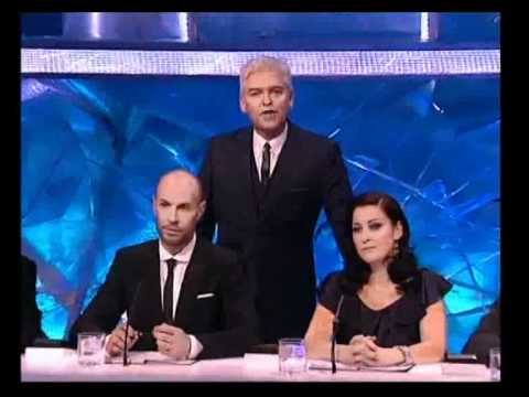 phil hits Jason Gardiner across the head dancing on ice 2009 HQ
