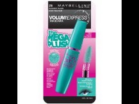 Maybelline New York Volum' Express The Mega Plush ~ Gel-Mousse Mascara