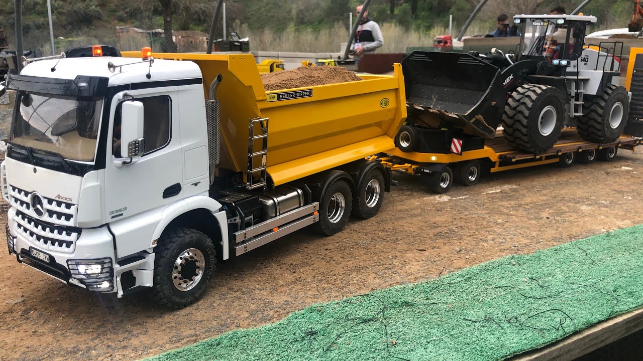 Sii‼️Nueva Concentración CAMIONES y MAQUINAS RC CLUB MMT⚠️RC Trucks, rc excavator ⚠️Radio control.