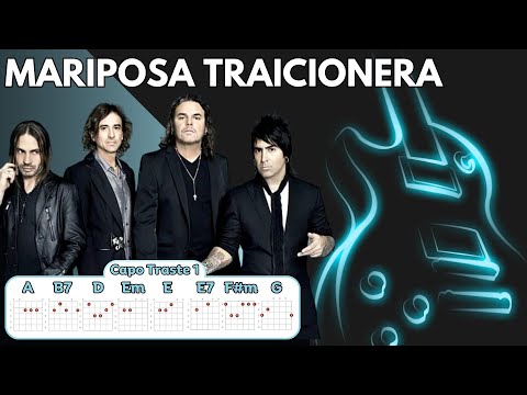 Maná - Mariposa Traicionera - Letras y Acordes