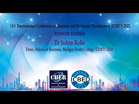 Dr JoAnn Rolle, KEYNOTE ADDRESS