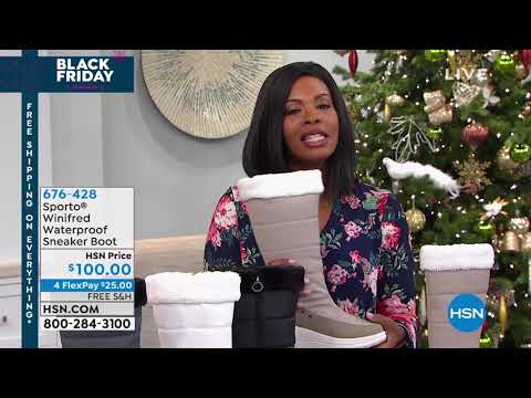 Sporto Winifred Waterproof Quilted Sneaker Boot