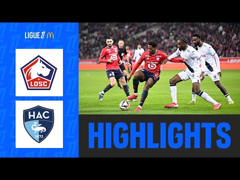 LILLE LOSC - HAVRE AC (1-2) - Week 21 - Ligue 1 McDonald's 24/25