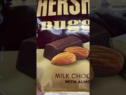 HERSHEY'S NUGGETS WITH ALMONDS CHOCOLATE #shorts