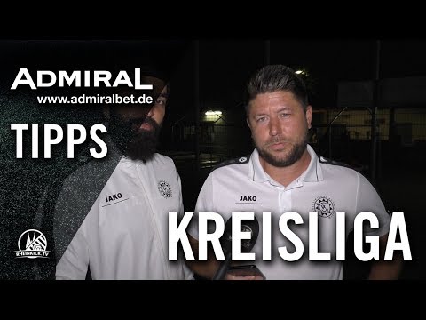 ADMIRAL-Tipps mit A. Kossack und J. Akcakaya (beide SpVgg 02 Griesheim) – 9. Spieltag, KOL Frankfurt