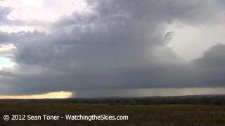 preview picture of video '10-13-12 Supercell Time Lapse from Lawton, OK'