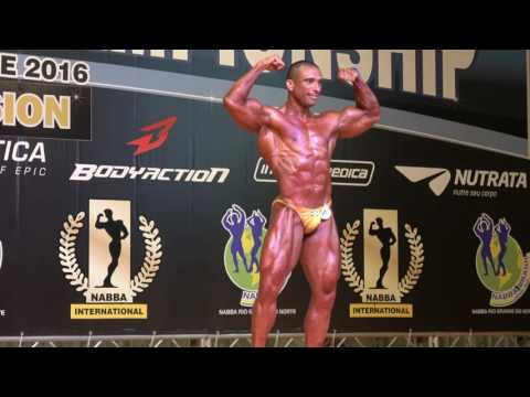 Jose Ari De Lima - Class 3 - NABBA Worlds 2016