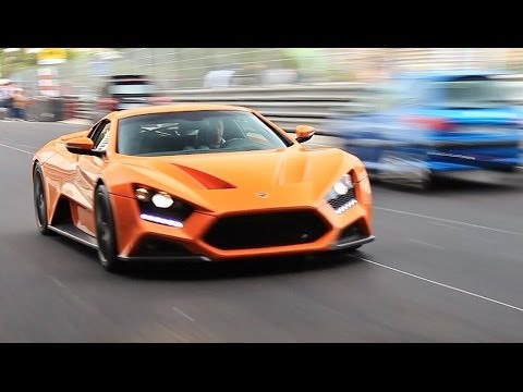 1,104HP Zenvo ST1 Accelerations, Sound and Driving