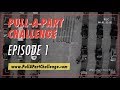 Auto salvage experts and YouTube stars compete head-to-head in Pull-A-Part Challenge competition.