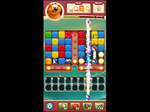 Toon Blast Level 1878 - NO BOOSTERS 🐻🐺🐱 | SKILLGAMING ✔️