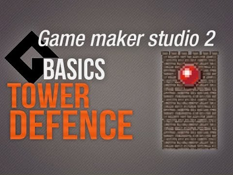 🔴Game Maker Studio 2 | Basics - Tower defence minimal setup