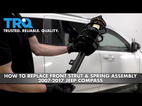 How To Replace Front Strut & Spring Assembly 2007-2017 Jeep Compass
