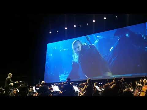Aragorn defends Helms Deep - LOTR Two Towers (Live orchestra Madrid 7/10/2023)