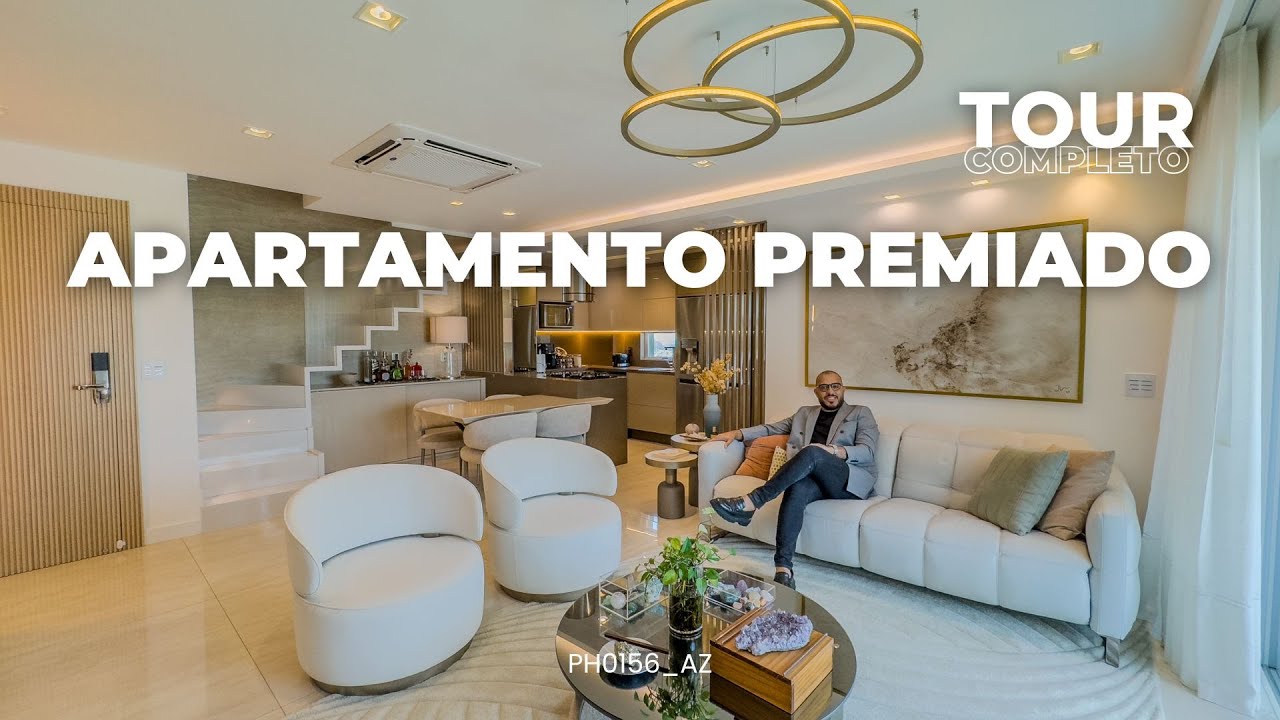 VISITANDO APARTAMENTO PREMIADO CASA VOGUE | Apartamento à venda na Barra da Tijuca  | Azuza Imóveis