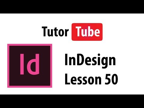InDesign Tutorial Lesson 1 Interface Basics New Document and Move Tool
