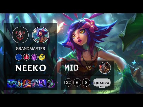 Neeko Mid vs Twisted Fate - EUW Grandmaster Patch 11.7