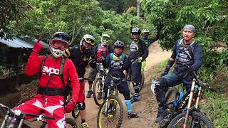 Scout camp trail near by Gee's house trail.