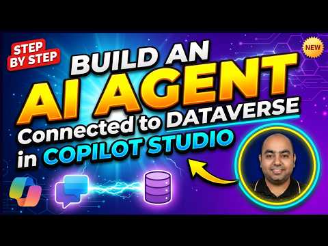 Build an AI Agent Connected to Dataverse in Copilot Studio