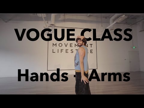 Vogue Hands + Arms Class - Gravity Jacobs - Electro vs Vogue (Lazy Flow)