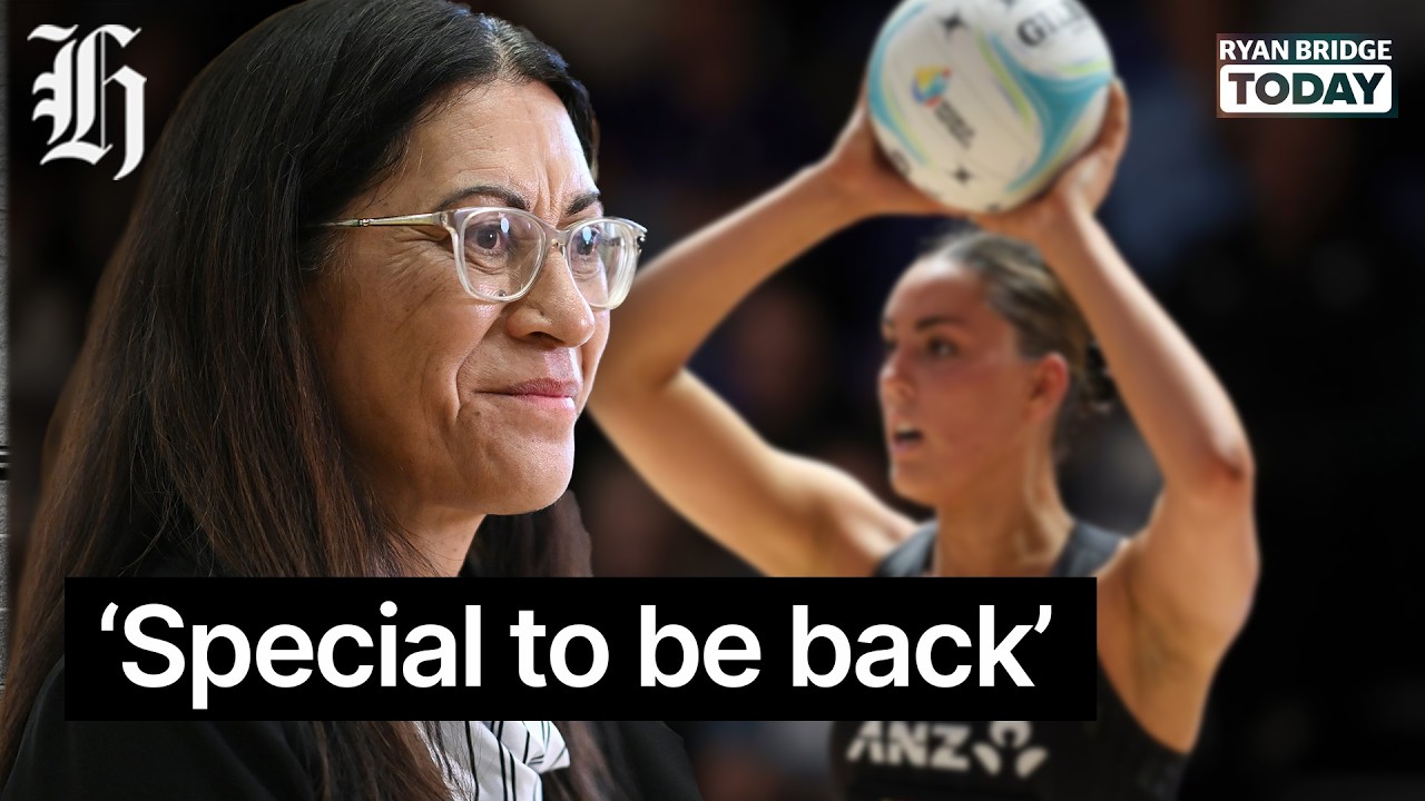 'Special to be back': Dame Noeline Taurua on her return to the Silver Ferns | Ryan Bridge TODAY