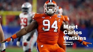 2017 NFL Draft: Carlos Watkins video profile