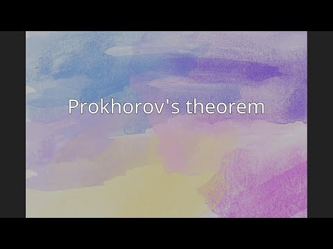 Prokhorov's theorem