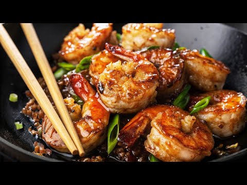 No more plain fried shrimp! Two quick and delicious Asian dinner recipes!