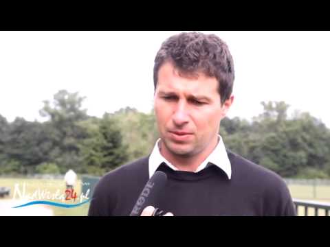 M.Wojnar i M.Stasiak po meczu Iskra Sobów - Siarka II Tarnobrzeg