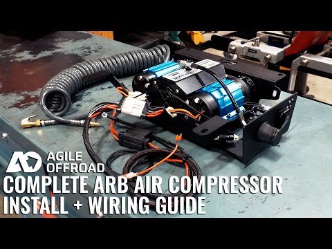 ARB Twin Onboard Air Compressor Install & Wiring for INEOS Grenadier (Brush Motor Version)