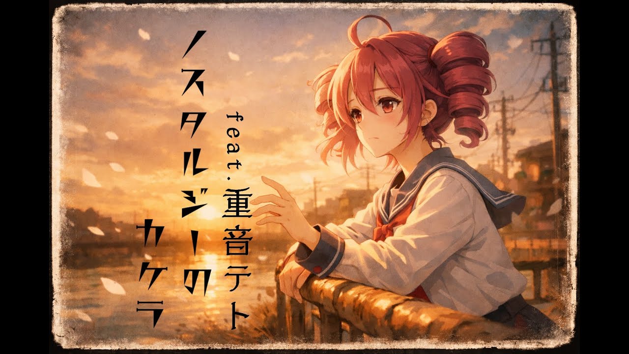 ノスタルジーのカケラ/feat.重音テト【SynthesizerVオリジナル曲】