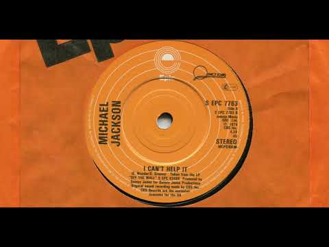 MICHAEL JACKSON / I CAN'T HELP IT / 1979 / B-SIDE / 7'' VINYL / 70's