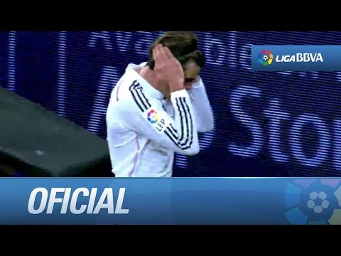 Gol de Bale tras la chilena de Cristiano (1-0) en el Real Madrid - Levante UD