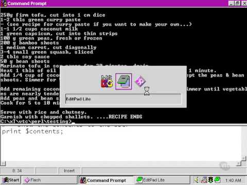 VTC Player   Perl Fundamentals, Refining the script 2