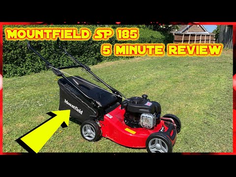 Mountfield SP 185 Petrol Lawnmower 5 Minute Review