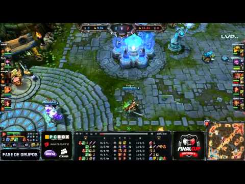 League of Legends Grupo B: Hostil Team vs GIANTS!   Final Cup 3