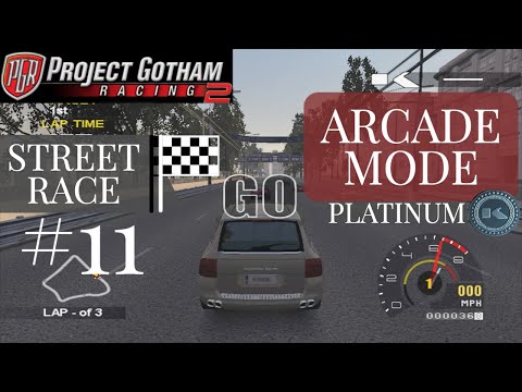Project Gotham Racing 2 Arcade Mode Platinum  |  Let's Play  |  Street Race #11