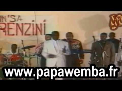 CONGO : ADIOS THETHE : L'HOMMAGE DE PAPA WEMBA A TABU LEY