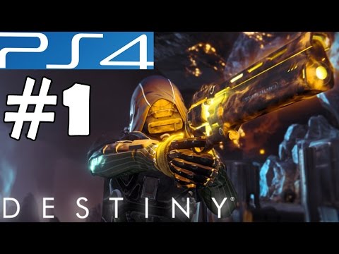Destiny Walkthrough Part 1 Gameplay PS4 Let's Play Playthrough Review 1080p