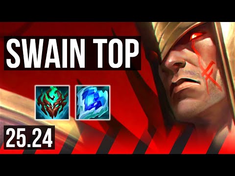 SWAIN vs MORDEKAISER (TOP) | Good KDA: 8/1/11 | KR Master | 25.24