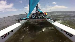 preview picture of video 'Hobie 16 - Cat Challenge 2014'