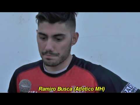 Futbol Dorrego: Nota con Ramiro Busca autor de 3 goles frente a Porteño (30-07-17)