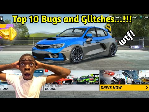 Top 20 Glitches and Bugs || Extreme Car Driving Simulator