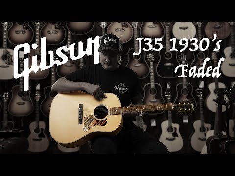 Gibson J35 1930's Faded Review | Mooloolaba Music