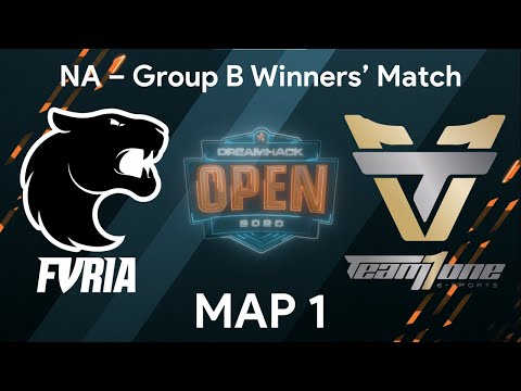 FURIA vs. TeamOne [Train] Map 1 - Group B Winners' Match  - DreamHack OPEN Summer NA 2020