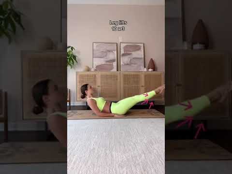 Pilates routine for the best abs of your life