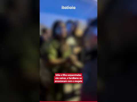 EMOCIONANTE! MÃE E FILHA SEQUESTRADAS SE EMOCIONAM NO RESGATE NO INTERIOR DE MINAS!