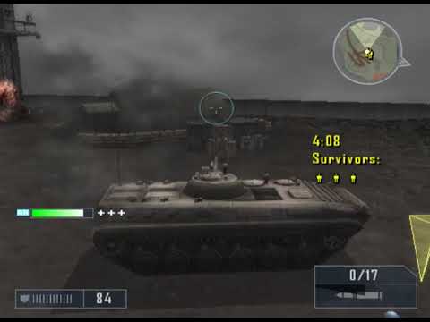 Mercenaries Playground of Destruction (PS2) Part 26: Rescuing Soldiers, leaving some behind