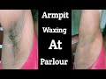 Armpit Waxing At Parlour Underarm Waxing Armpit Hair Removal Wax Waxing
